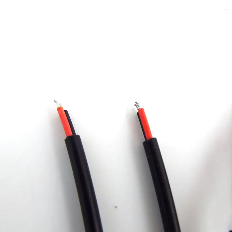 15/30 ซม.2pin ลวด DC ชายหญิงปลั๊กแจ็ค 22awg แหล่งจ่ายไฟ Pigtail Cable 12V 5.5x2.1 มม.ปลั๊กอะแดปเตอร์สําหรับแถบกล้องวงจรปิด