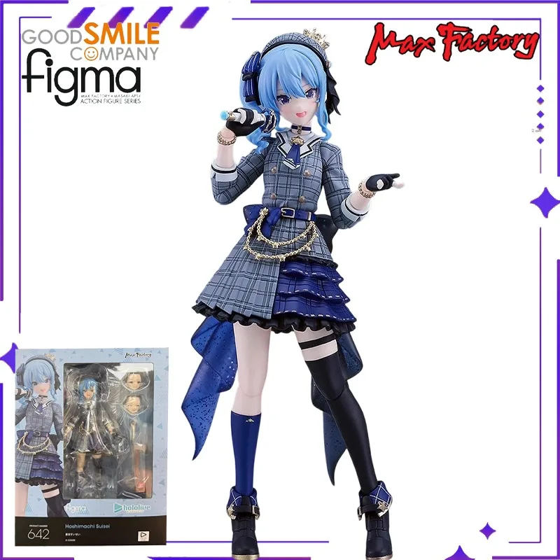 Max Factory Original Figma Series # 642 Hololive Star Street Comet Anime Mobile Doll Model Handmade Toy Gift Collection