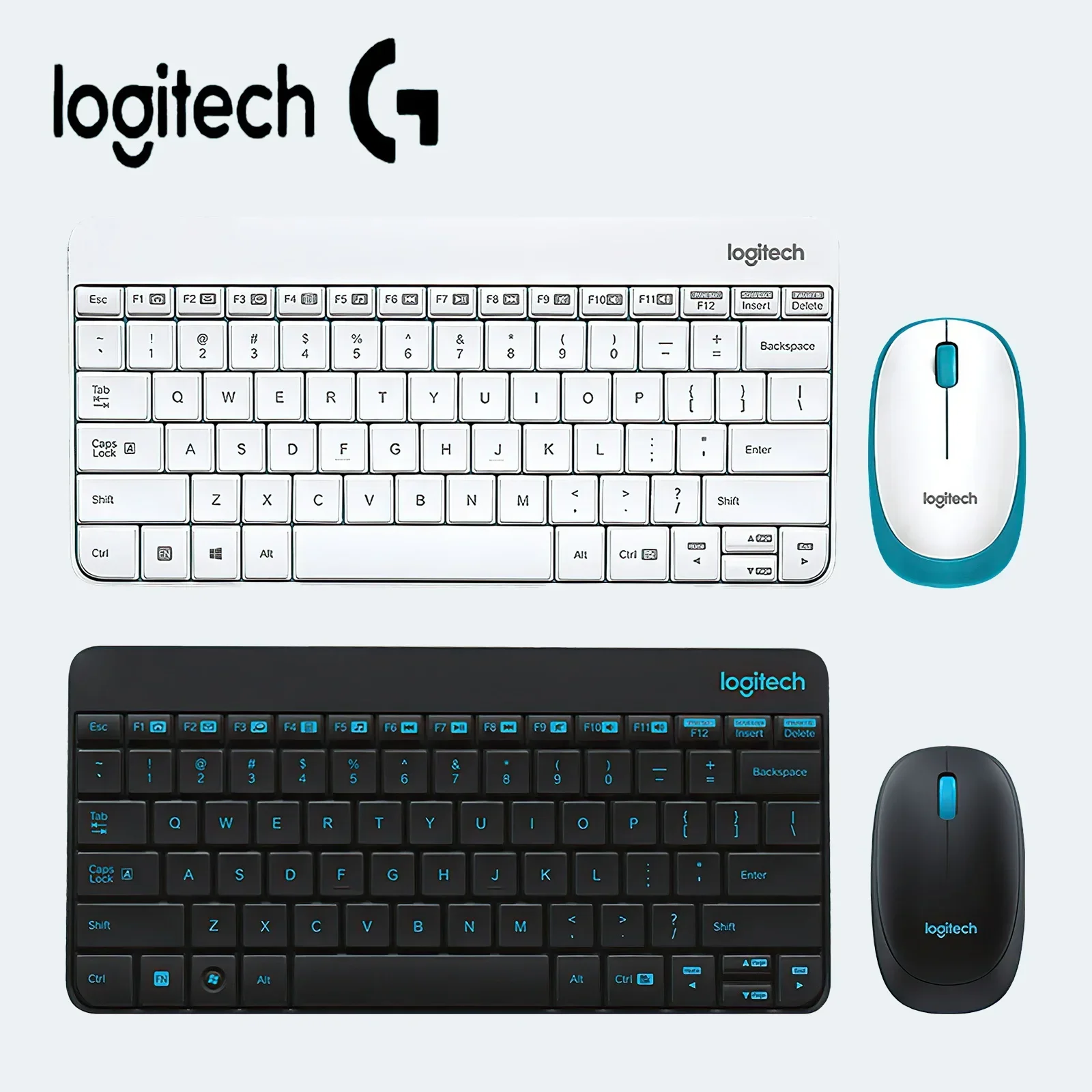 

Logitech MK245nano Беспроводная клавиатура и мышь Компьютер Настольный ноутбук Игровой офис