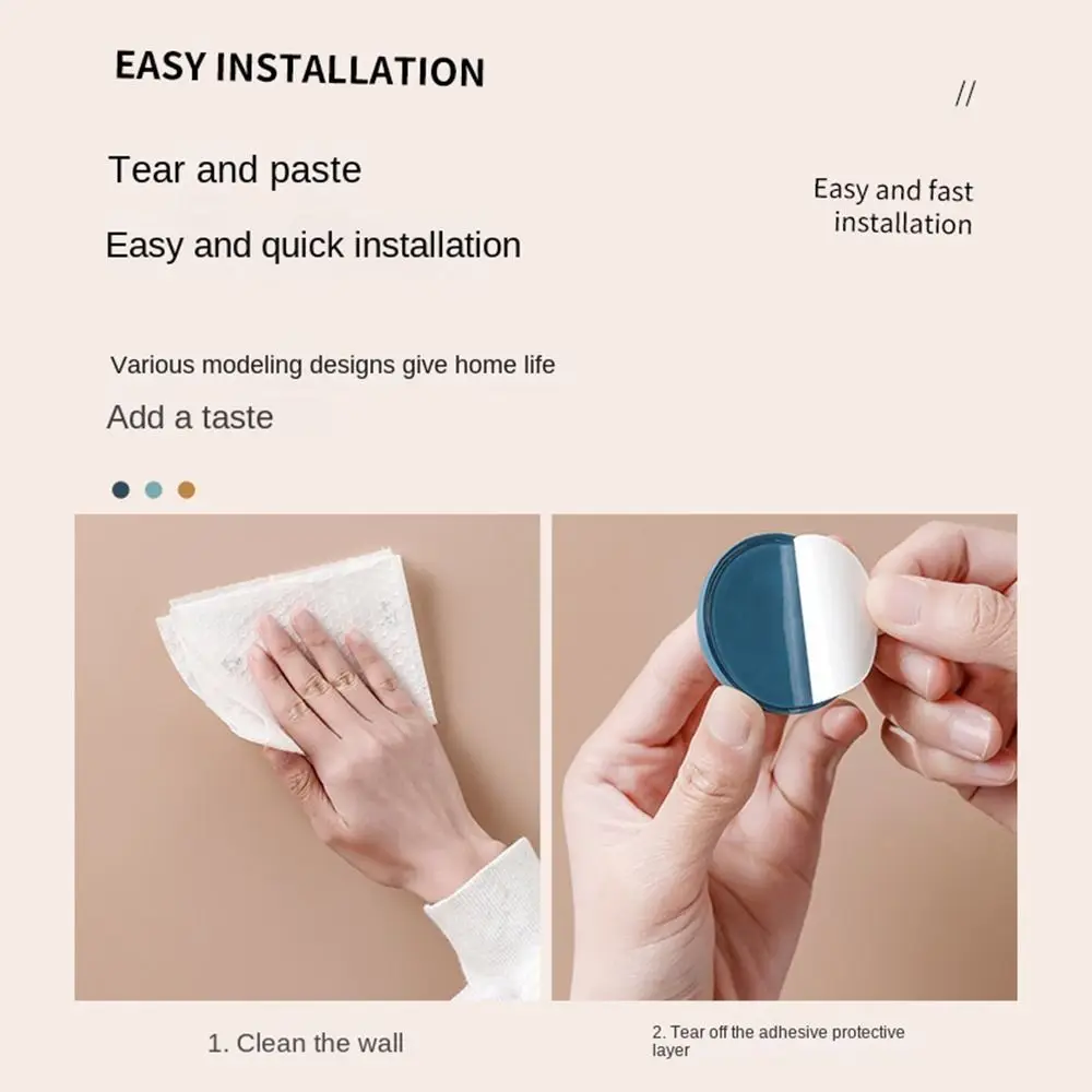 

Wall Protector Door Crash Pad Anti-collision Self Adhesive Door Handle Bumper Animals Design Shockproof Door Stopper