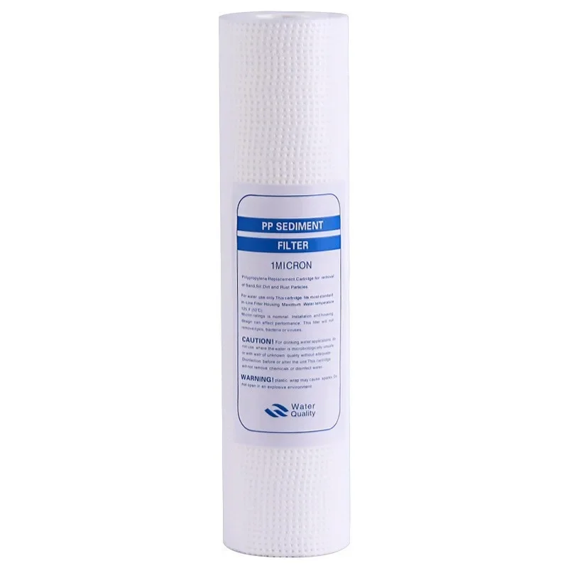10 X 2.5 Inch 2/4/10 pcs 1-Micron Sediment Water Filter Cartridge PP Cotton Filter Water Filter System Sediment