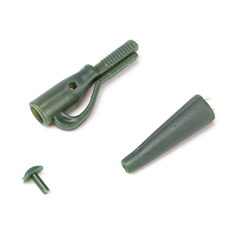 50 مجموعة من مشابك الرصاص الصغيرة والمطاط الخلفي مجموعة أدوات صيد سمك الشبوط المخروطية لمعدات تلاعب #2