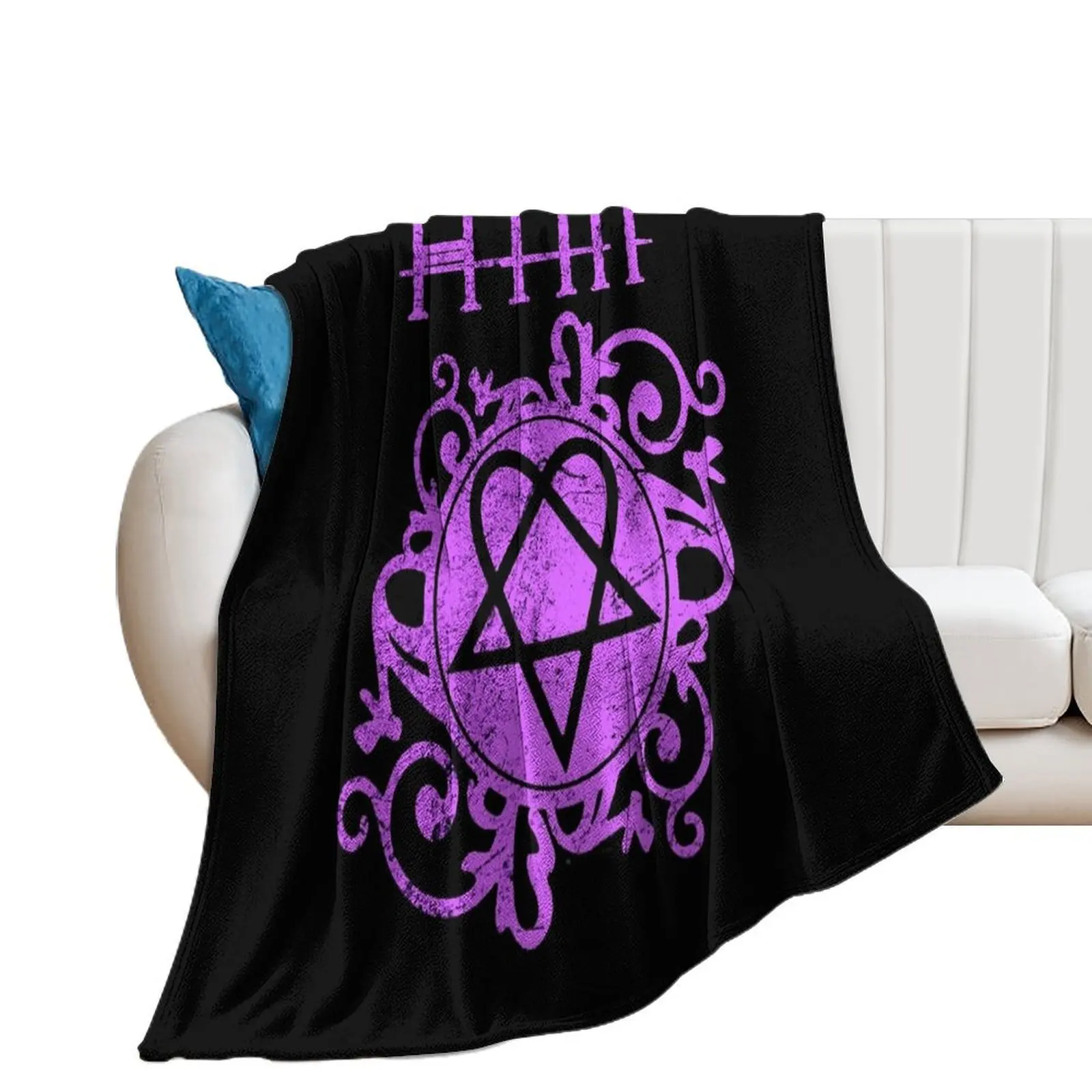 

Vintage Photograp Him Ville Valo Band Romance Awesome For Movie Fan Throw Blanket for sofa Blankets