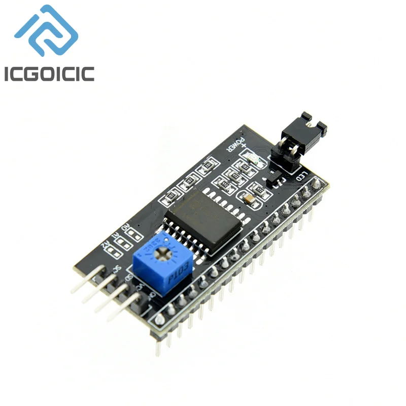 IIC/I2C Interface LCD1602 Adapter Plate Board 5V LCD Adapter Converter Module For LCD1602 2004 LCD