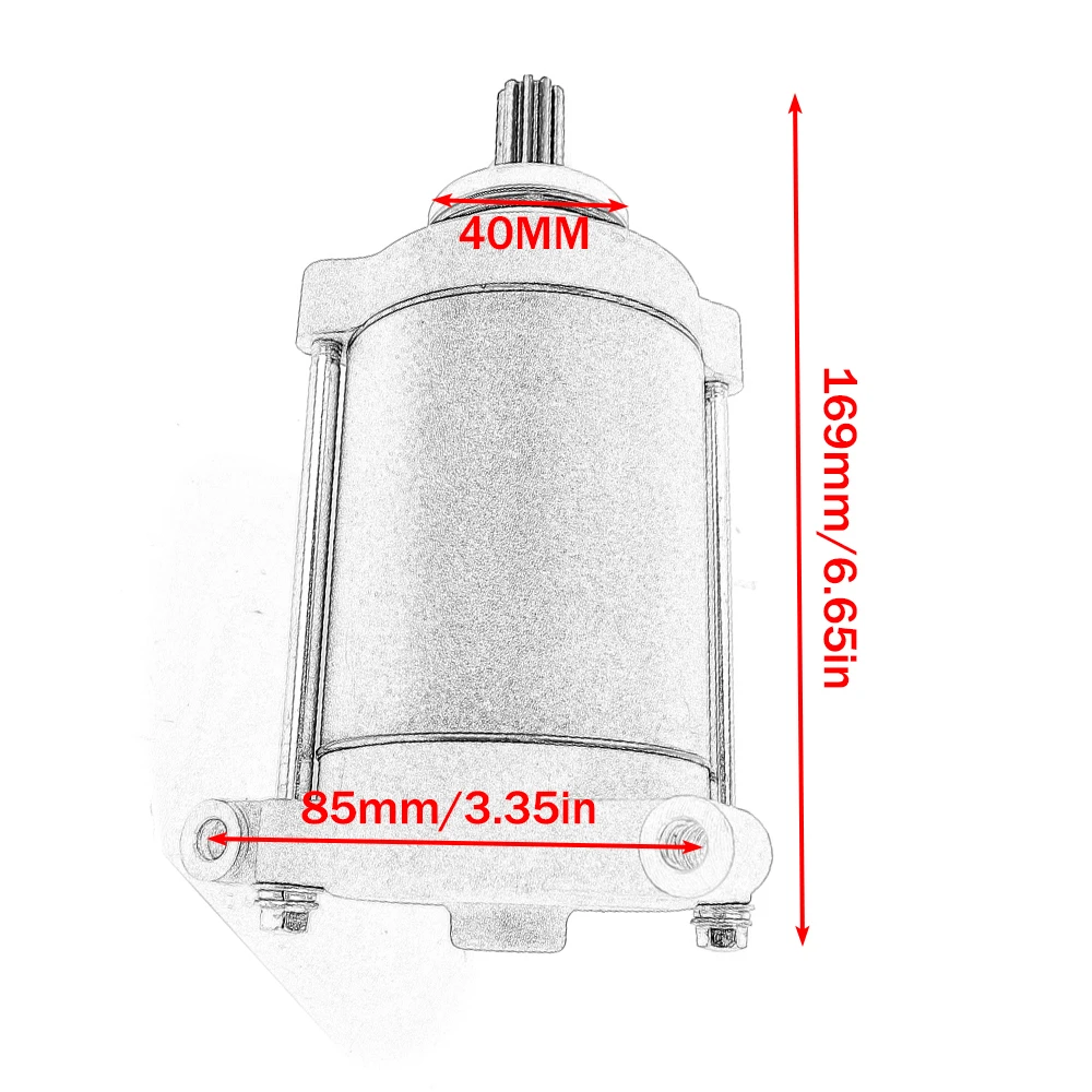 Motorcycle Starter Motor For Massimo UTV T-BOSS 550 ATV M550 EFI Crossfire ATV Rubicon 500 for Can-Am Spyder Sea-Doo Watercraft
