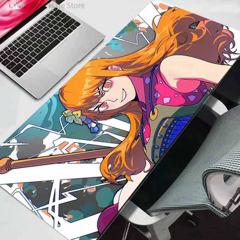 Mauspad durableawaii Gaming-Zubehör PC Computer Tastatur Gamer Schreibtischunterlage Alfombrilla XXL Mousepad Max XXL One Piece