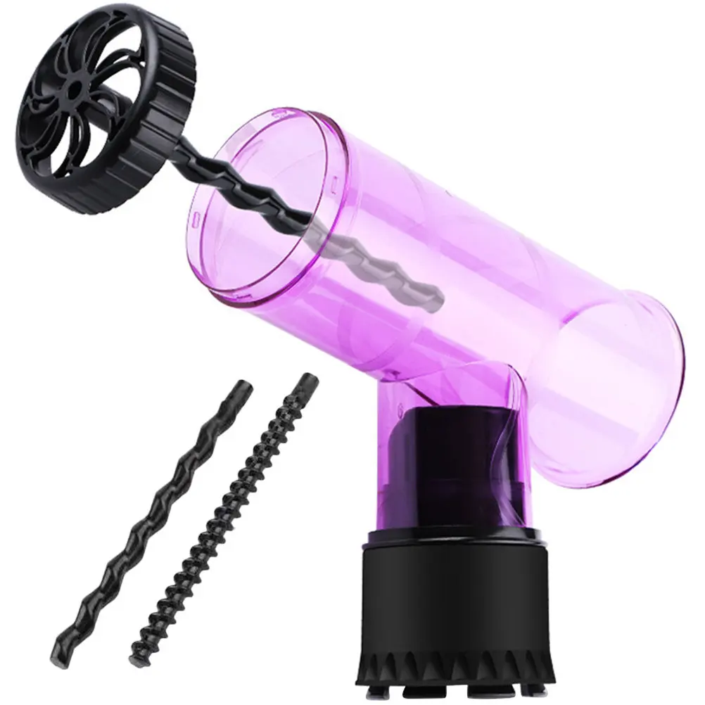 

Hair Dryer Curl Diffuser Universal Attachment Violet PC for Beautiful Curls Hair Styling Tool Fits Most Blow Dryers Travel Hot
