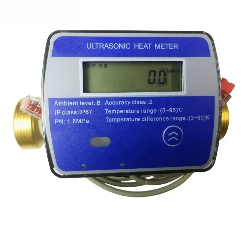 DN15 High Accuracy MBus RS485 Lora Ultrasonic Heat Flow Meter  Heat meter manufacturer MID and CE certified