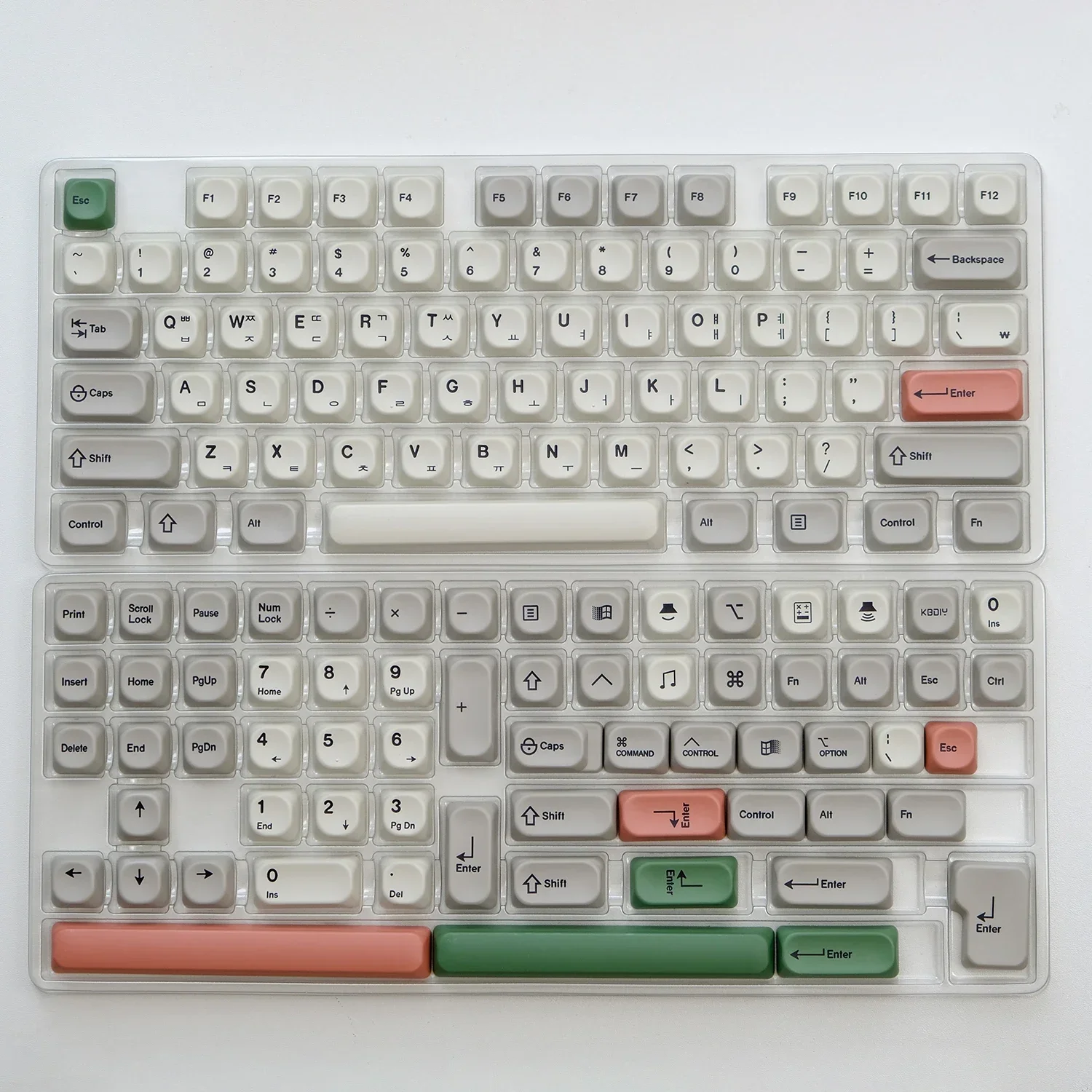 KBDiy 139-Key KOA Profile Korean Keycaps (GMK 9009)