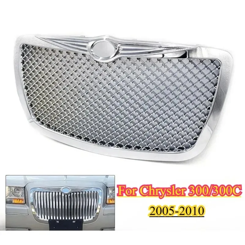 1PC for Chrysler 300/300C 2005-2010 Modification Medium Net Suitable Air Intake Grille Auto Parts Automotive Grille Replacement