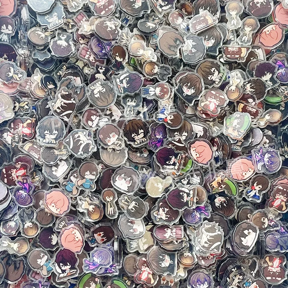 41 Stile 2cm 100-500g Anime-Serien Jujutsu Kaisen ONE PIECE Sailor Moon DIY Acryl-Zubehör Schlüsselanhänger PP-Clip Patch – Detail 32