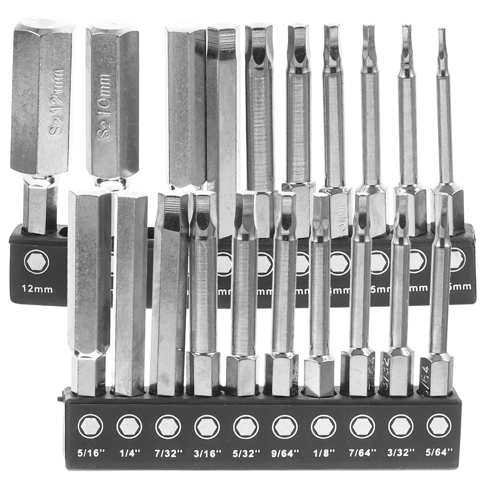 

1 set Bit Set Chrome Vanadium Steel Drill Bits for Metal Iron Stainless Long Reamer DIY Assortment Kit Tools