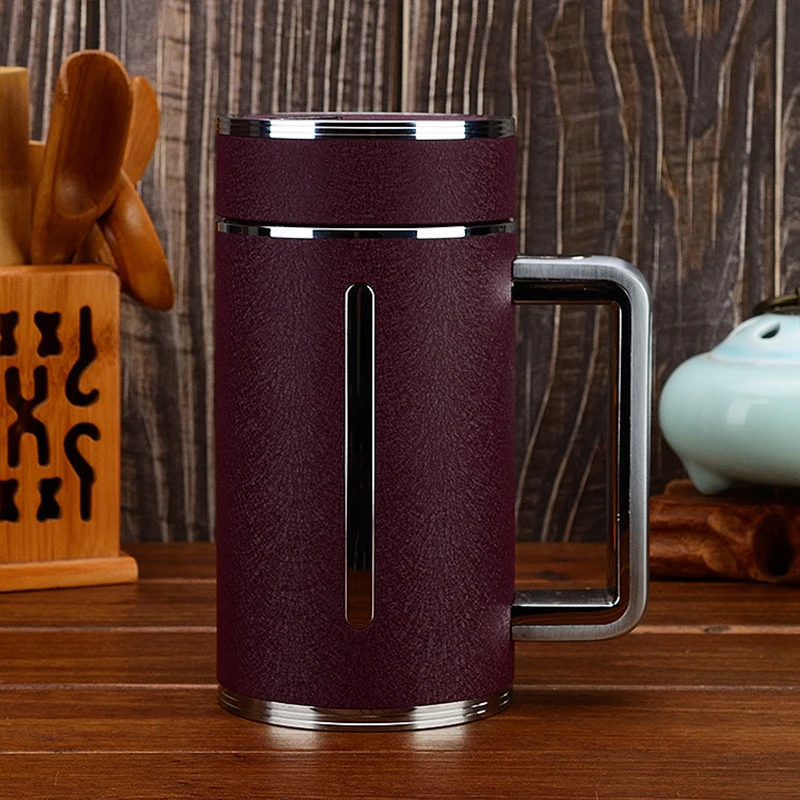 Teapot Thermos Inner Wall Sterling Silver 99.9%  Thermos Mug Stainless Steel Tumbler Thermos Travel Coffee Mug 350ml