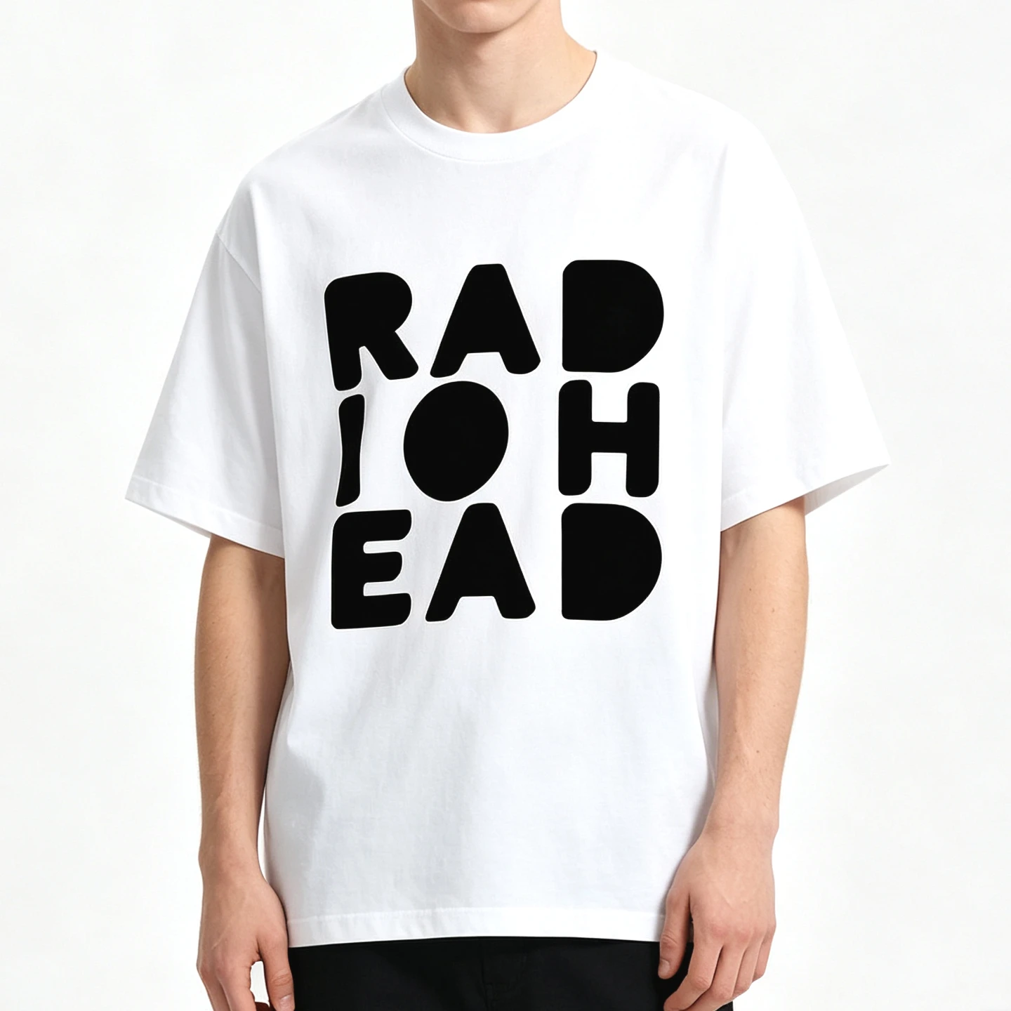 2026 Summer Hot Sale  Rock Band Radiohead Logo Printed Merch T Shirt Men's Women Fashion Gothic Retro Casual Oversized T-shirt