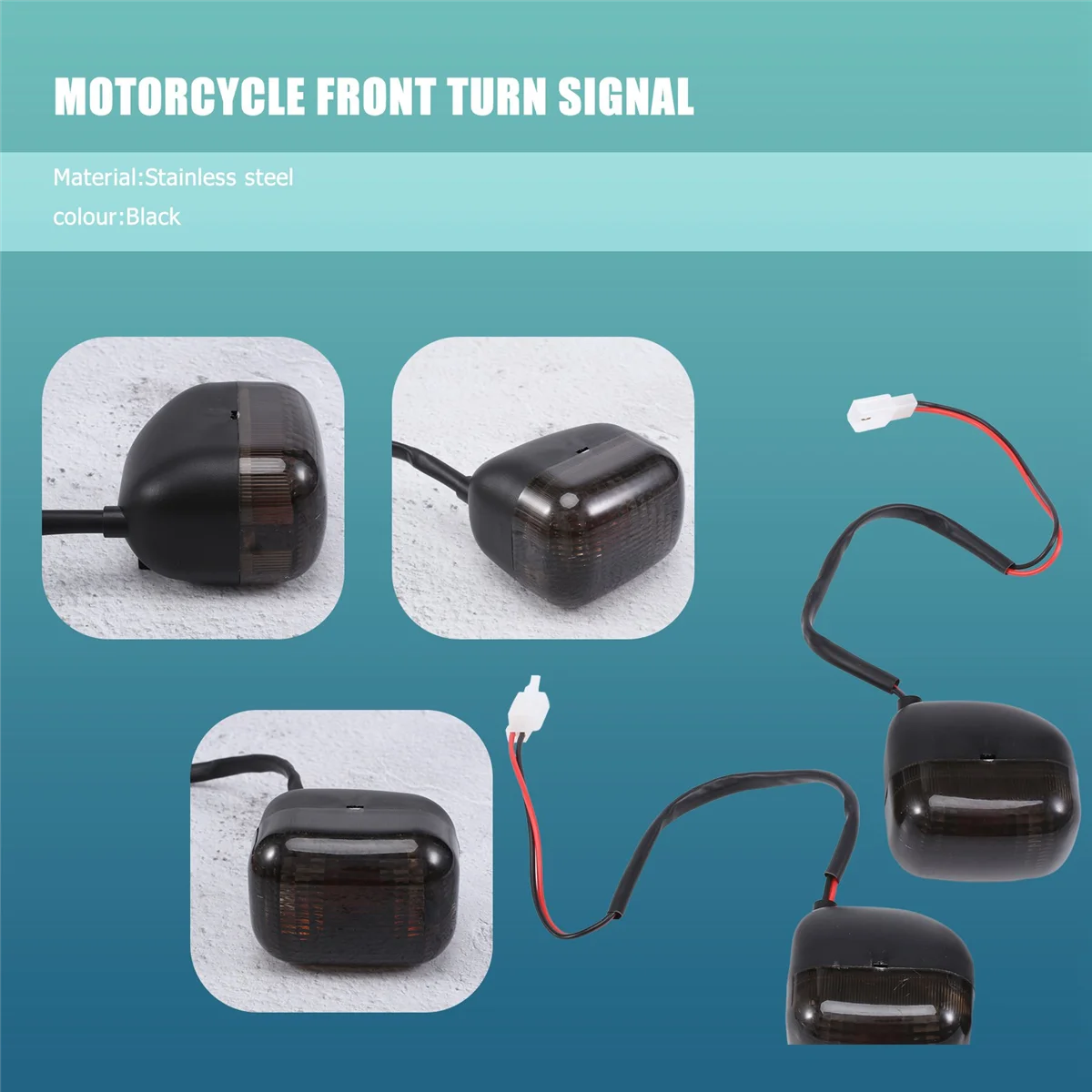 Motorcycle Front Turn Signal Turn Signal Indicator for Yamaha BWS100 50125 Zuma 50 FX125 X BeeWee MBK BOOSTER Scooter