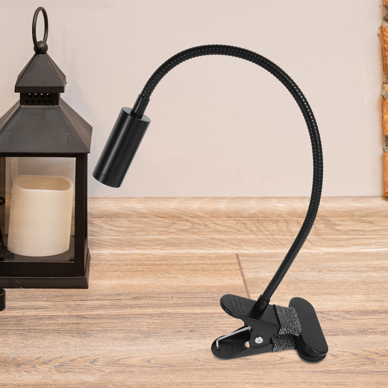 

Creative 3W Led Reading Light Flexible Clip Lamp Workshop White Lighting Usb Powered Long Cable Bedside Study Work Spotlight