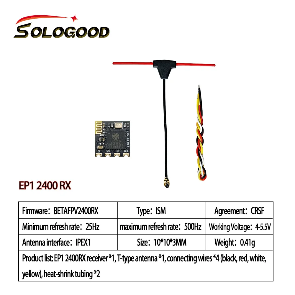 CYCLONE EP1 EP2  2.4GHz RX NANO RX2400 SX1280 100MW EXPRESSLRS MINI Long Range Receiver For FPV Racing Drone