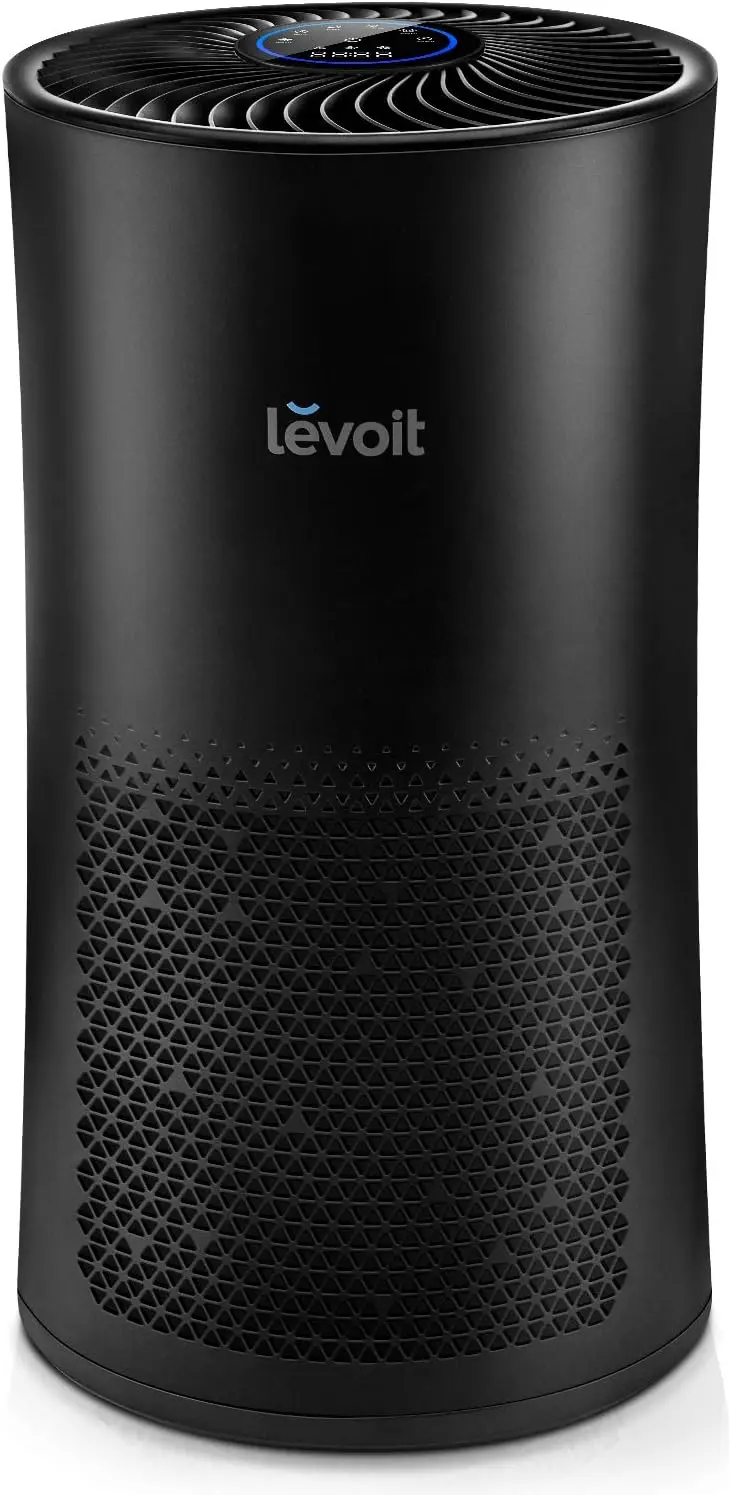 

Большой очиститель воздуха для помещений с монитором качества воздуха, тихий, с 3-в-1 фильтром и автоматическим режимом для дома и спальни