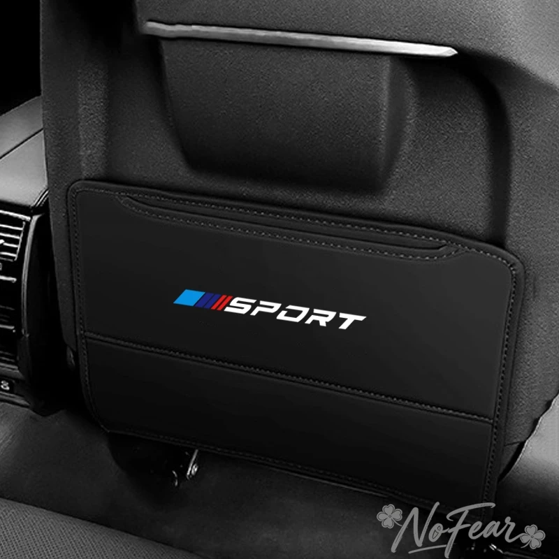 

Car Anti-dirty Seat Back Protector Mat Anti Kick Pad For BMW 1 3 5 Series G30 G20 F30 F10 E60 X1X3 E70 F15 Auto Accessories