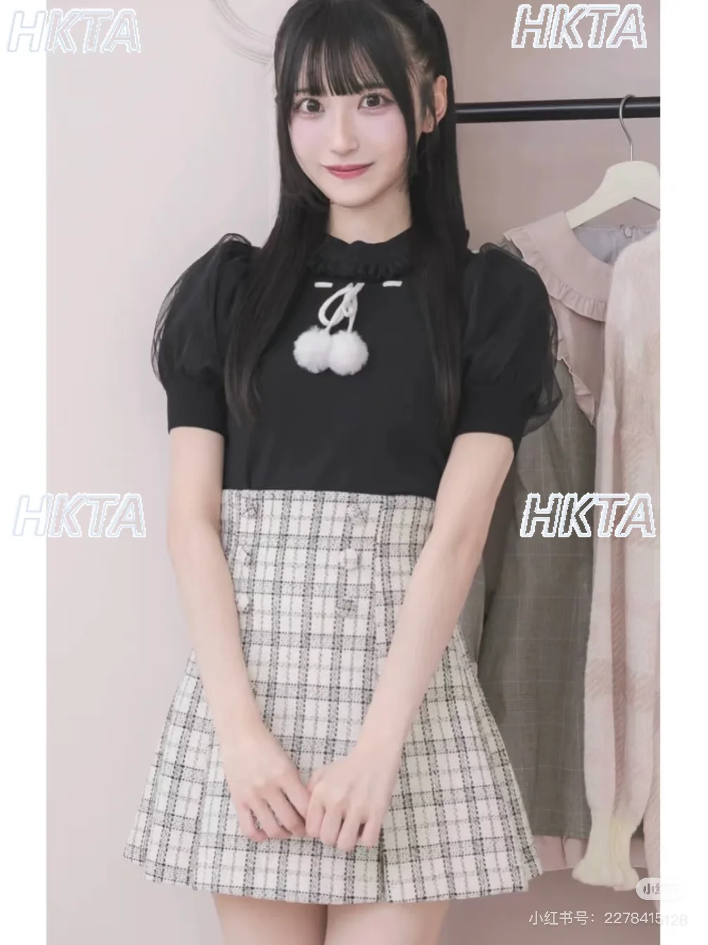 

Japanese Niche Design Tweed Skirt for Women 2025 Autumn New High Waist Slim Fit Plaid Skirt Fashion Bodycon A-line Mini Skirt