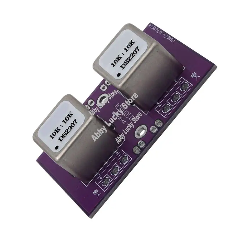 

Аудиоизолятор DS2207 10K: 10K Изолятор аудиосигнала Permalloy Сбалансированное несбалансированное преобразование сигналов-A79U