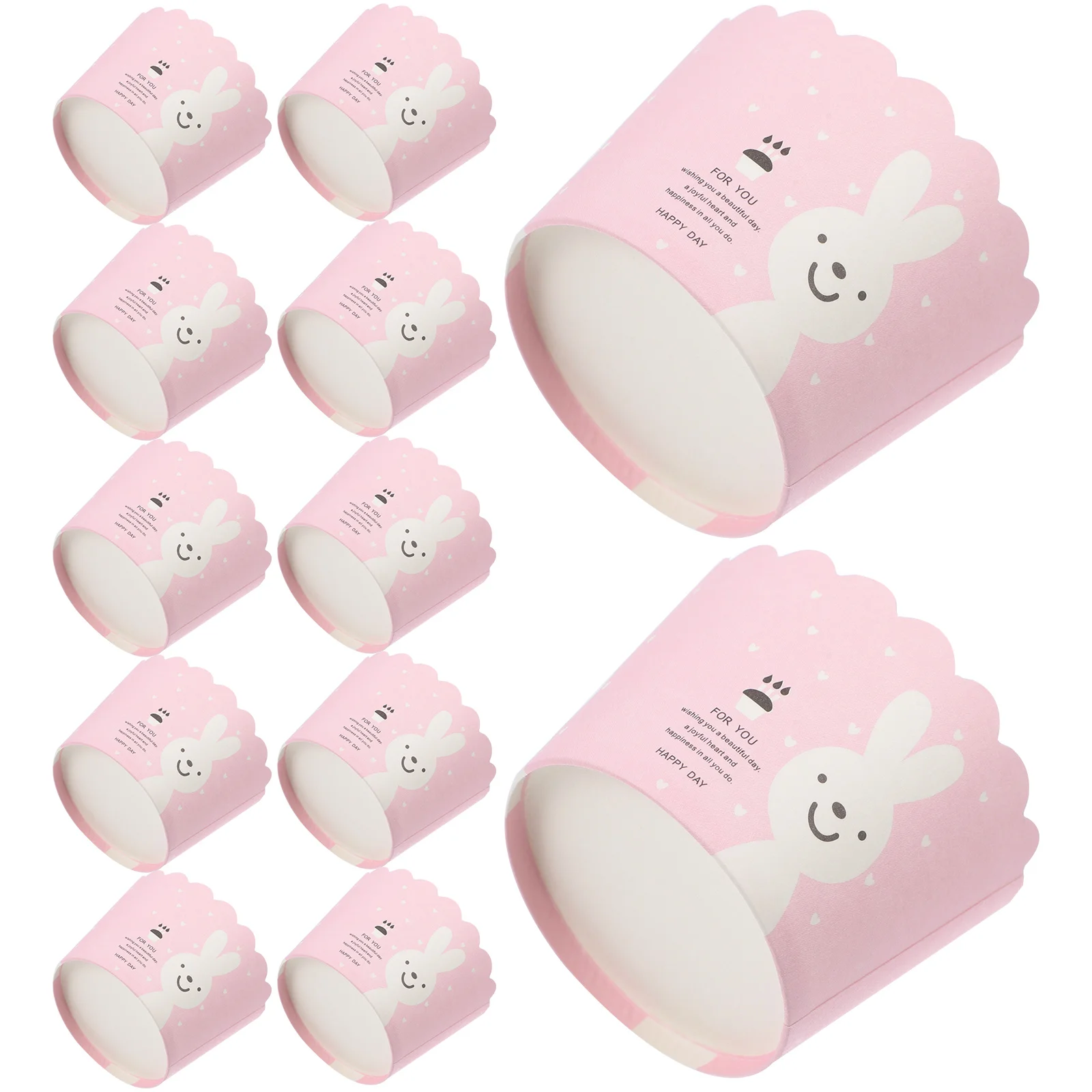 

100 Pcs Cake Cups Baby Shower Home Baking Wrapping Paper Ice Cream Shop DIY Muffin Non-stick Making Safe