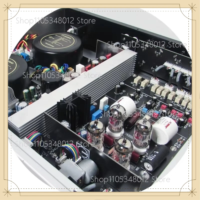 T2500 Fully Balanced Tube Preamplifier with Remote for HiFi Audio