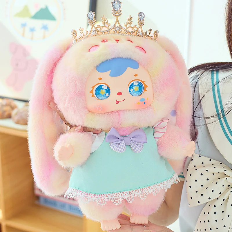 ตุ๊กตา Kongjin San Xiaomao Samuel Crown Little Rabbit รุ่น 400% Body Five Generation แบบสุ่มลาย ตุ๊กตาตัวใหญ่สุดฮิต ของเล่นใหม่ ของขวัญน่ารัก