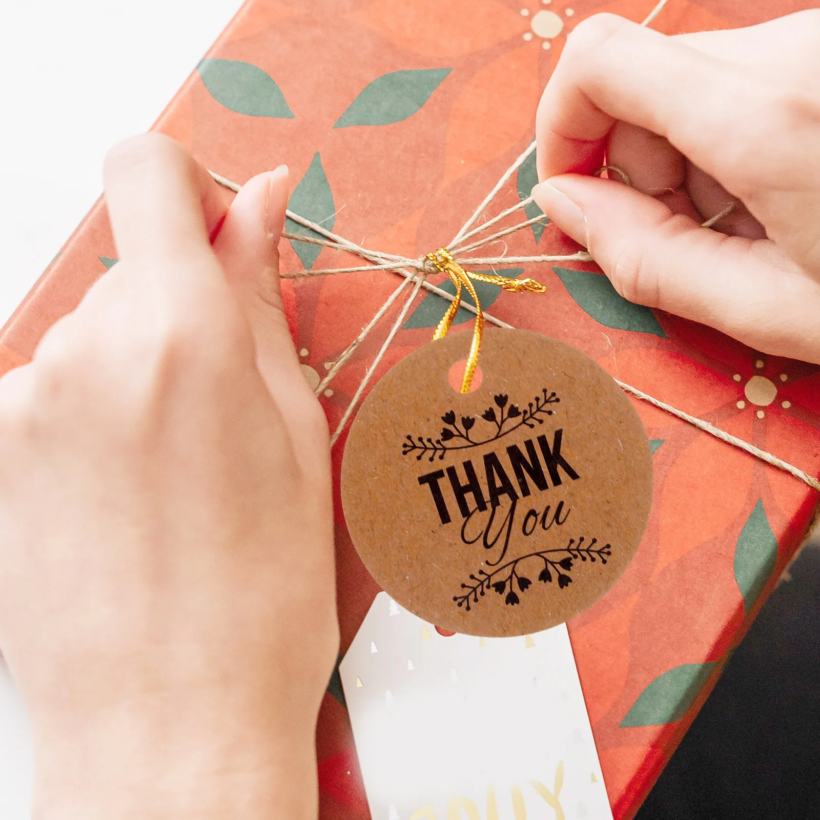 

200pcs Paper Gift Tags Round Circle Shaped Round Shaped Gift Tags Cards Blank DIY Label Tag School Supplies Stickers