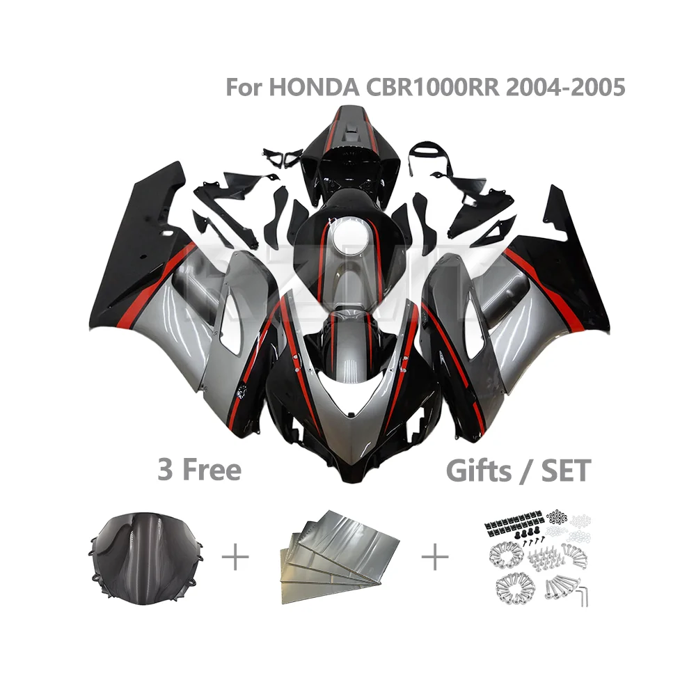 

Комплект обтекателя мотоцикла для HONDA CBR1000RRR 2004-2005 CBR 1000RR ABS, инъекционные индивидуальные обтекатели, комплект деталей для кузова H1005-115a