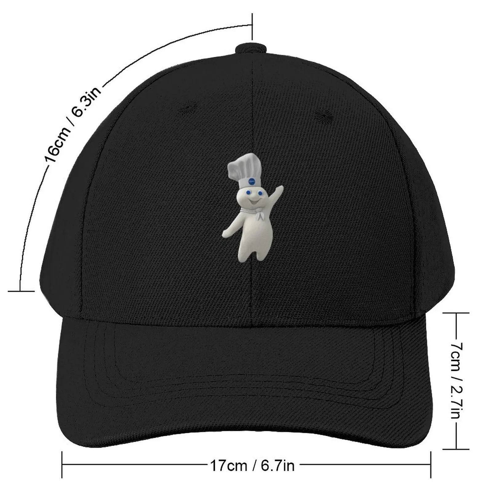 Pillsbury Doughboy Classic Baseball Cap derby hat tea Hat summer hat Hood Men Luxury Brand Women's