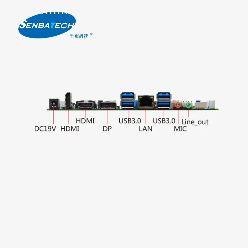 ITX-HW365 schede madri industriali scheda madre LGA1151 DDR4 DP HD-MI LVDS 12V 19V RS232 Mini Itx scheda madre DDR4 LGA1151