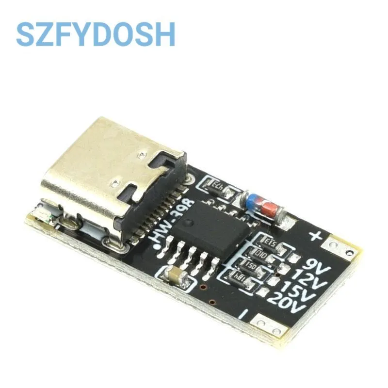 USB-C PD Trigger Board Module PD/QC Decoy Board Fast Charge USB Type-c to 9V 12V 15V 20V High Speed Charger Power Delivery