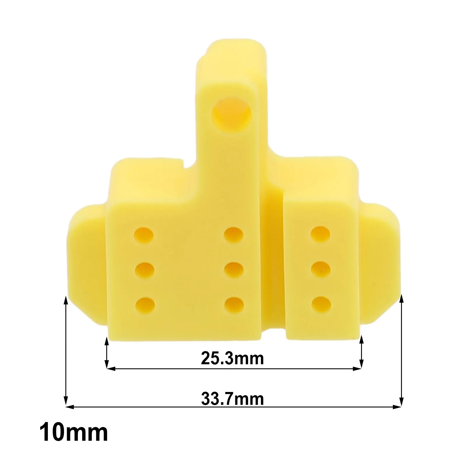 Bike Plastic Yellow Disc Brake Bleeding Spacer Oil Disc Brake Filling Pad For-Shimano/XTR /XT /SLX /RS405 /RS505 /M8172 /M7120