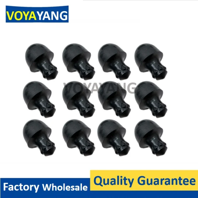 12PC Auto Transmission Solenoid Valve Buffer Repair Rubber Particle for BMW Series 3 5 7 X3 X5 for Audi 6HP19 6HP21 6HP28 6HP26