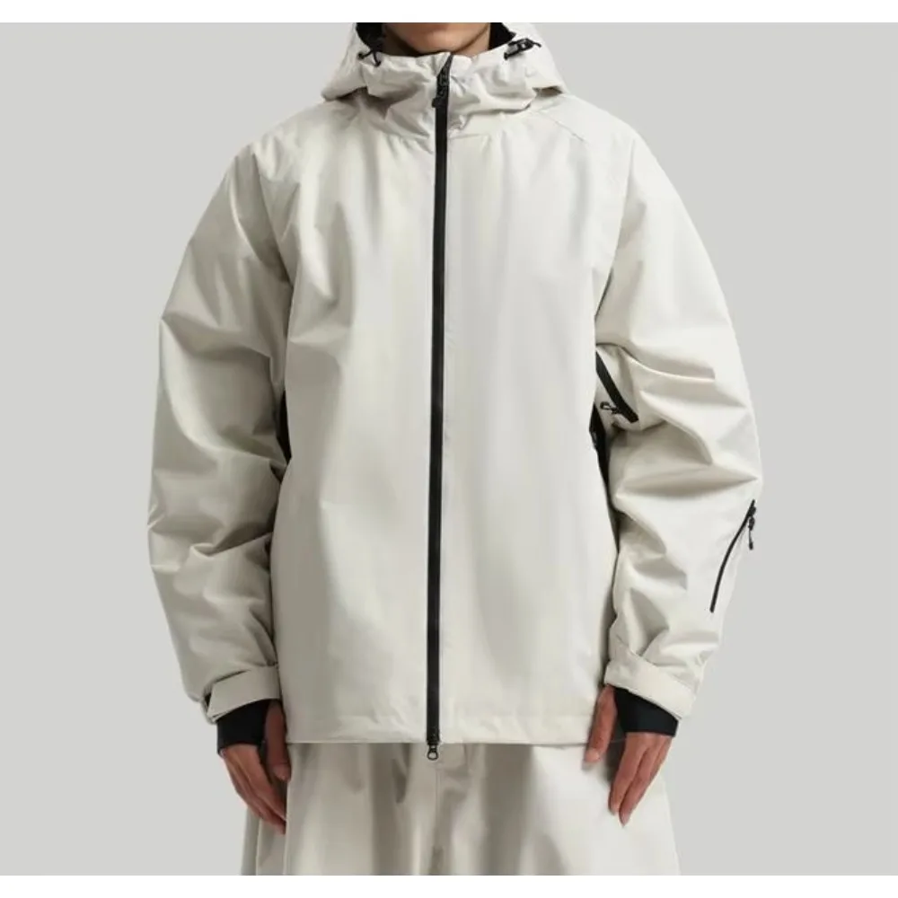 

Customized Plus Size Ski jacket Outdoor Snow Jacket with Heated Feature Fashionable Ski Wear