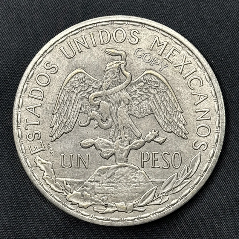 1910 Mexican Riding Goddess UN Peso Copy silver coin old money Collectible home decor Commemorative metal medal souvenir gift