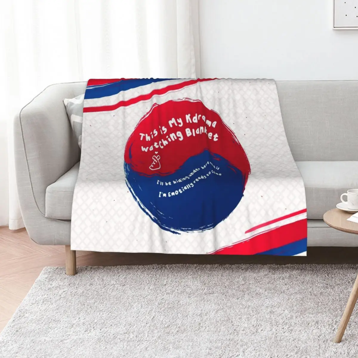 

This is My Kdrama Watching Blanket Gift for Kdrama Fans Throw Blanket Hair Blankets For Sofas Luxury St bed plaid Blankets