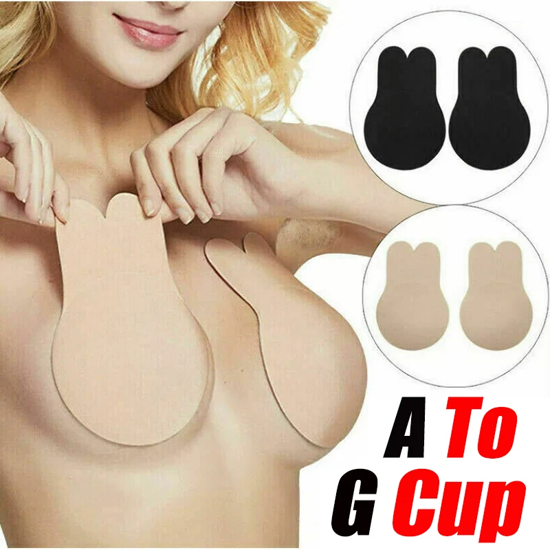 S-XXL Reusable Breast Petals Lift Nipple Cover Lnvisible Petal Adhesive Strapless Backless Stick on Bra Silicone Breast Stickers