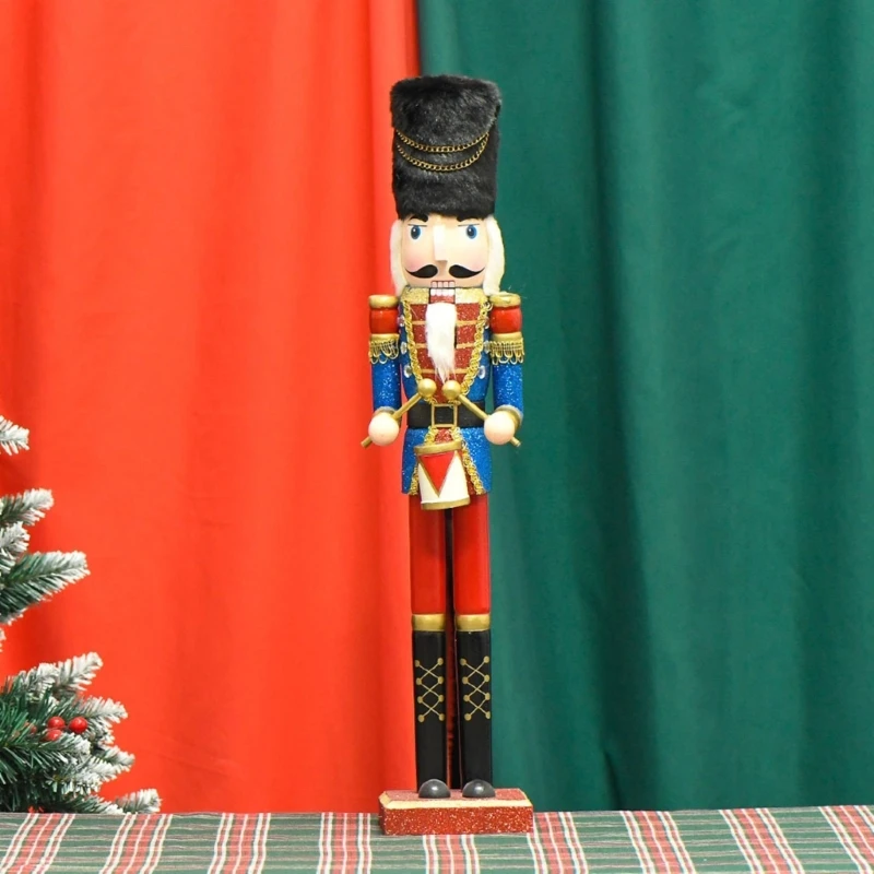 

Multifunctional 55cm Nutcrackers Figurine Desktop Accessory for Christmas Festives Tabletop Home Decoration