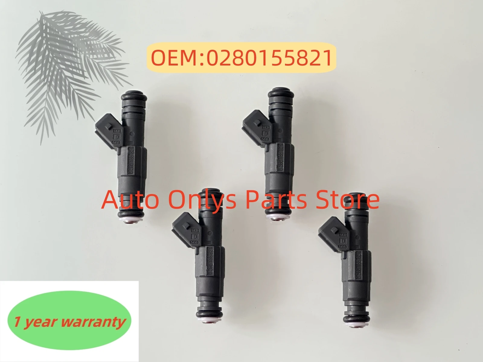 

4pcs High Quality 0280155821 Fuel Injector Nozzle For Blazer S10 Vectra Mustang Thunderbird Mercury Cougar car accessories