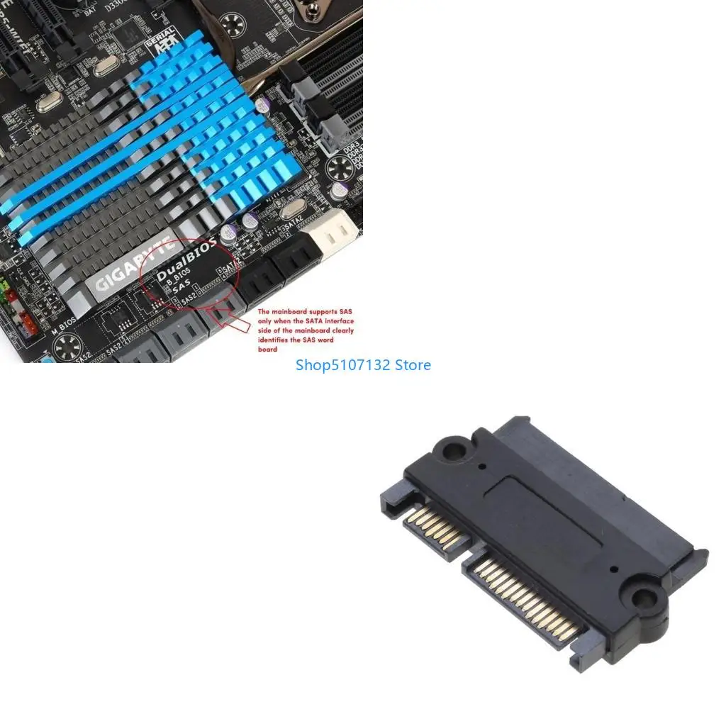 

87HD обновит ваше устройство с помощью надежного преобразователя SFF 8482SAS в SATA22PIN