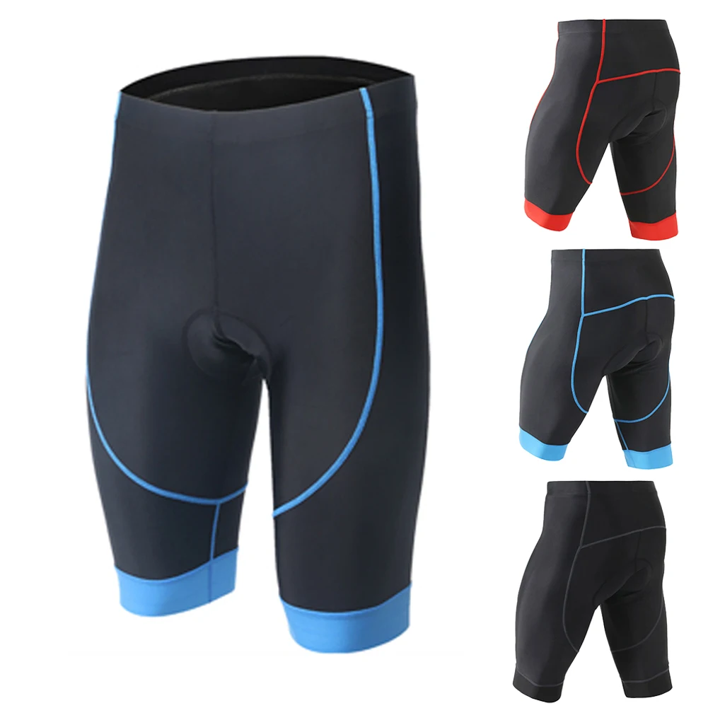 

Men's Cycling Shorts,MTB Road Riding Wear,Half Pants Sportswear Breathable Polyester Quick-Dry Silicone Padded Bike Clothing