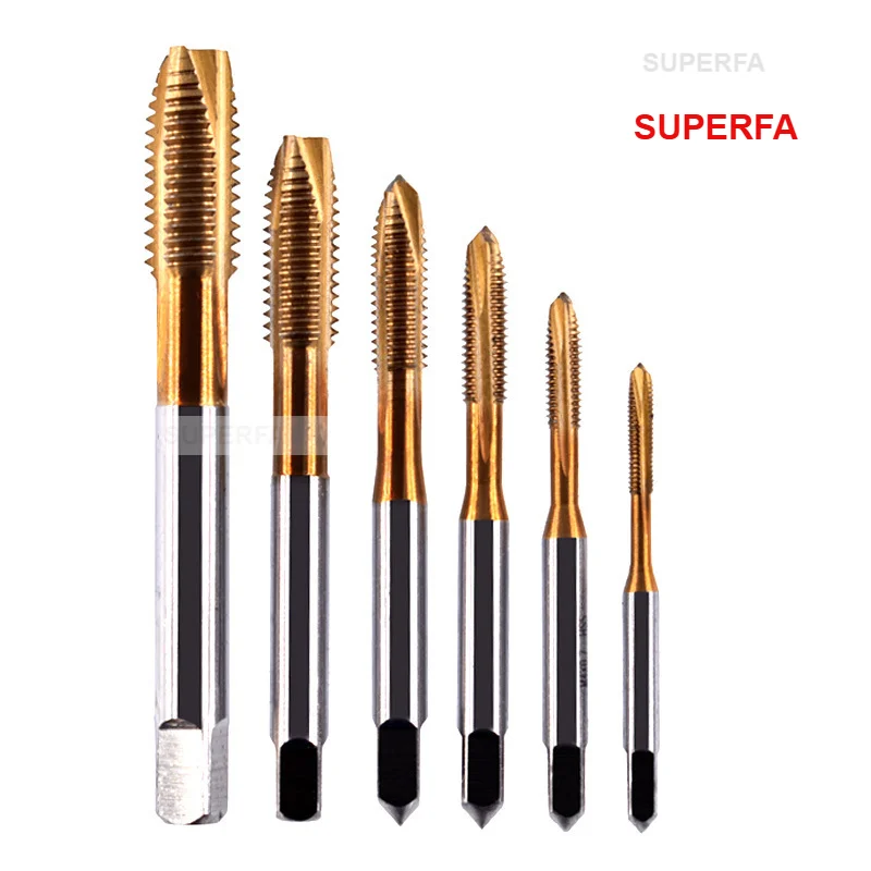 M35 HSS Cobalt Machine Spiral Point Tap Stainless Steel Special Screw Tap Ultrahard Metric Thread Tap M3 M4 M5 M6 M8 M10 M12 M20