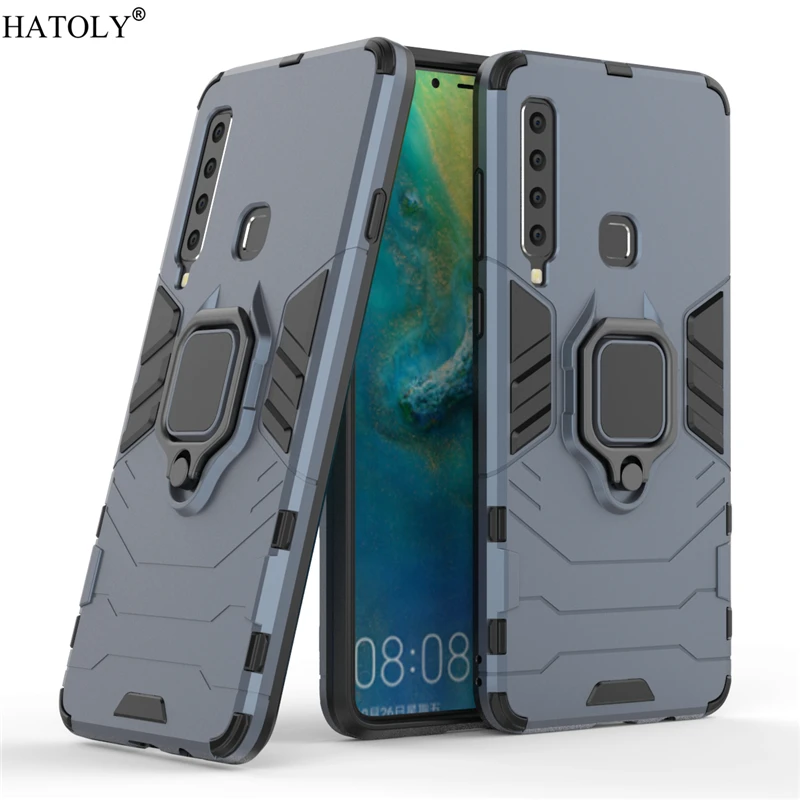 For Samsung Galaxy A9 2018 Case Cover for Samsung Galaxy A9 2018 Finger Ring Phone Case PC Armor Case For Samsung Galaxy A9 2018