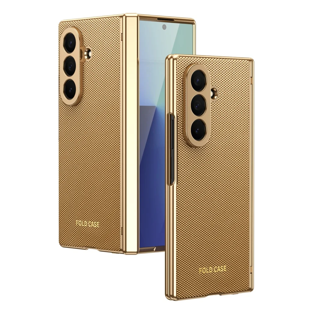 Matte Business-Frontfolie mit Kamera-Schutz und Lederhülle für Samsung Galaxy Z Fold 8 7 6 5 4 ZFold8 Scharnierabdeckung – Detail 29