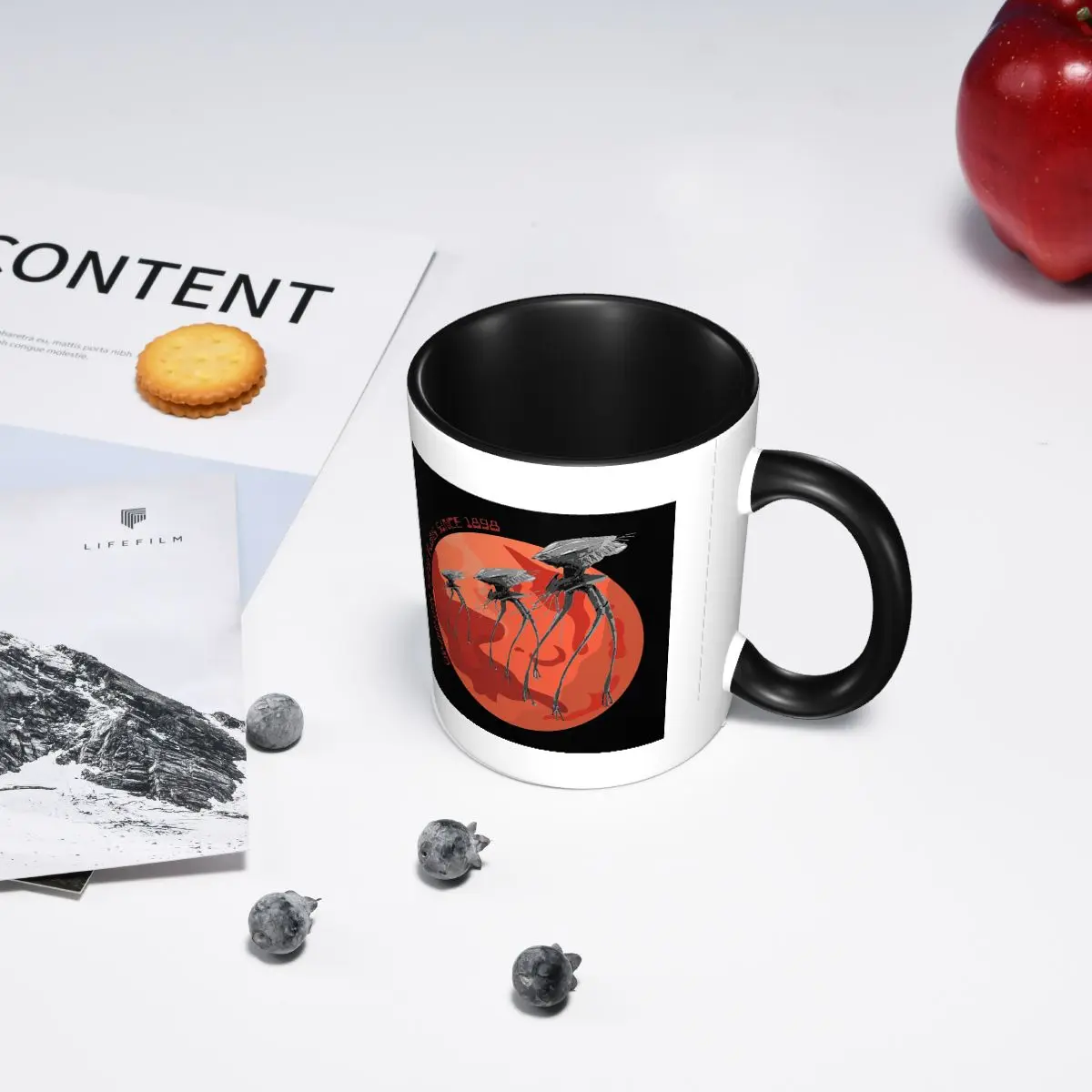 War Of The Worlds Drawing Their Plans Since 1898 Mug Funny Ceramic Coffee Cups Tea Mugs Milk Cup Drinkware Gift for Woman Man