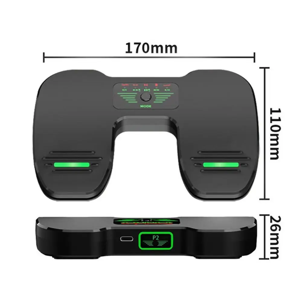 Portable Universal Wireless Page Turner Anti-Skid Pad Rechargeable Music Page Turner Durable Silent Operation Foot Page Turner