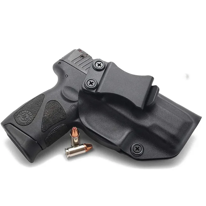 Inside the Waistband IWB Kydex Gun Holster For Taurus PT111 PT140 G2 Millenium G2C Glock 19 23 25 32 Concealed Carry