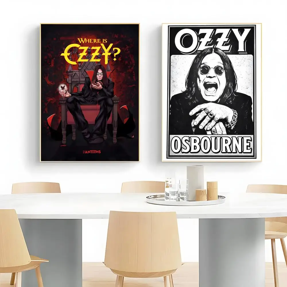 Legendary Rocker O-Ozzy Osbourne Poster Wall Art Print Decorative Mural Home Decor Gift Unframed